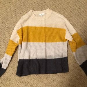 Nordstrom color block sweater